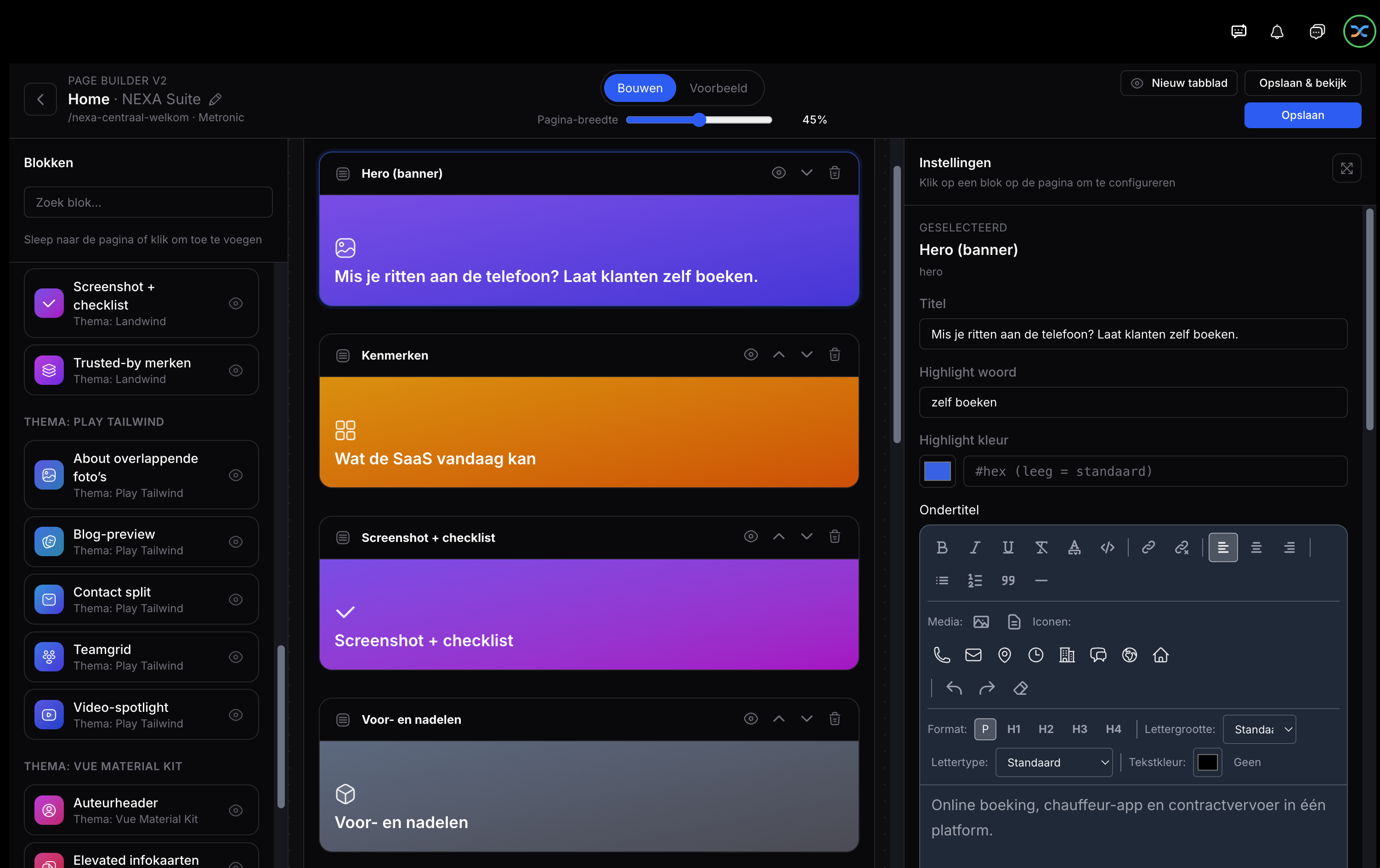 Website builder